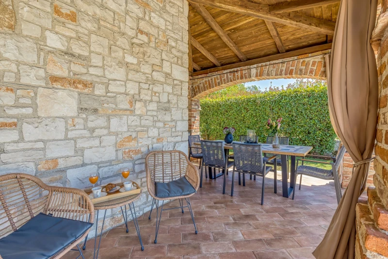 Villa Santolina, Baderna