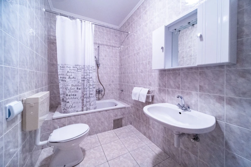 Apartment 5, Badezimmer / WC