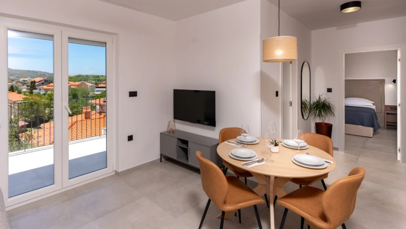 Apartment 1, Wohnzimmer
