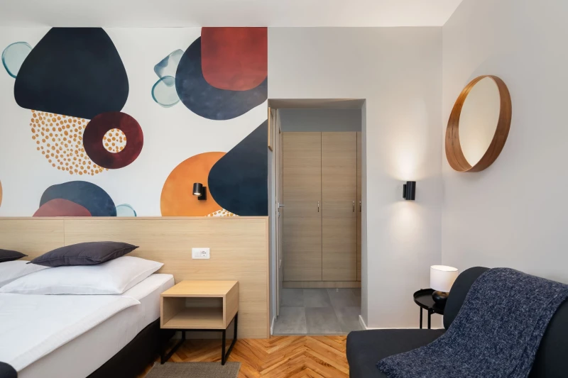 Double Room with Mountain View, Bedrooms