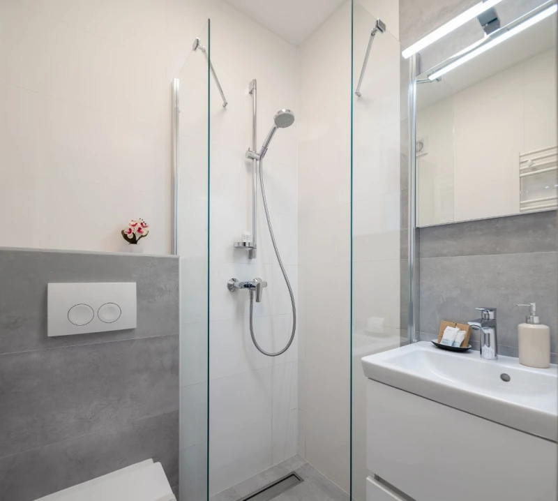 Double Room with Mountain View, Bathroom / WC