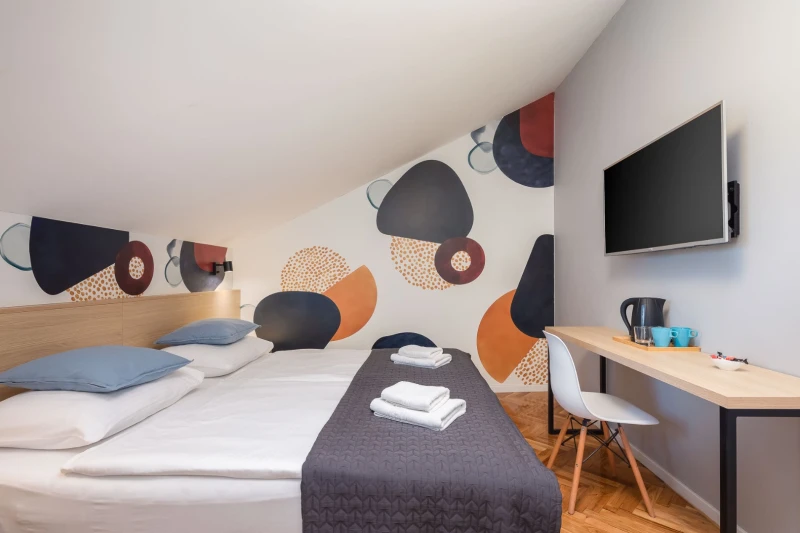 Double Room with Mountain View, Bedrooms