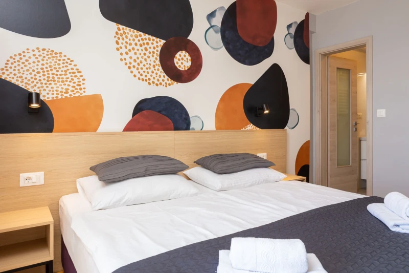 Double Room with Balcony and Sea View, Sobe