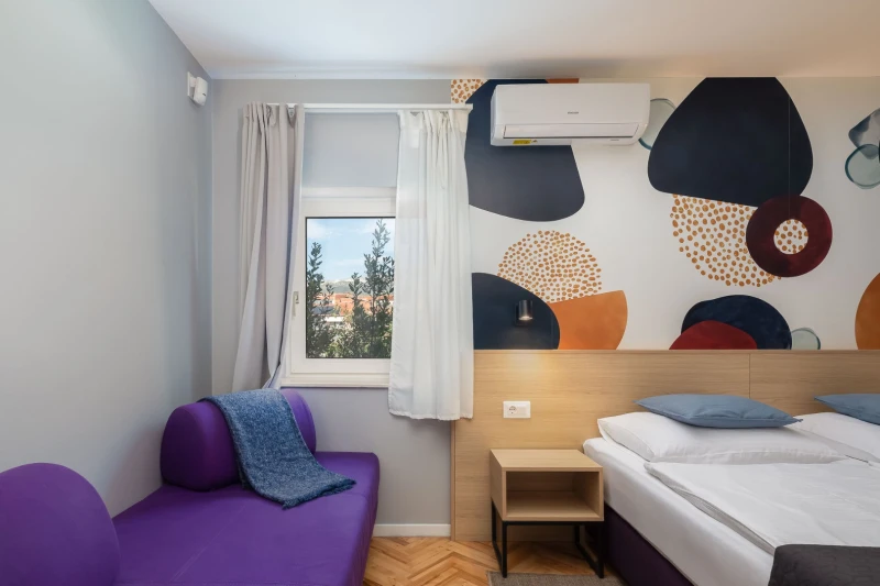 Double Room with Mountain View, Sobe