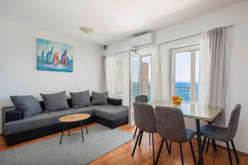 Apartment with Sea View 1, Dnevni boravak