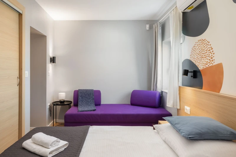 Double Room with Mountain View, Sobe