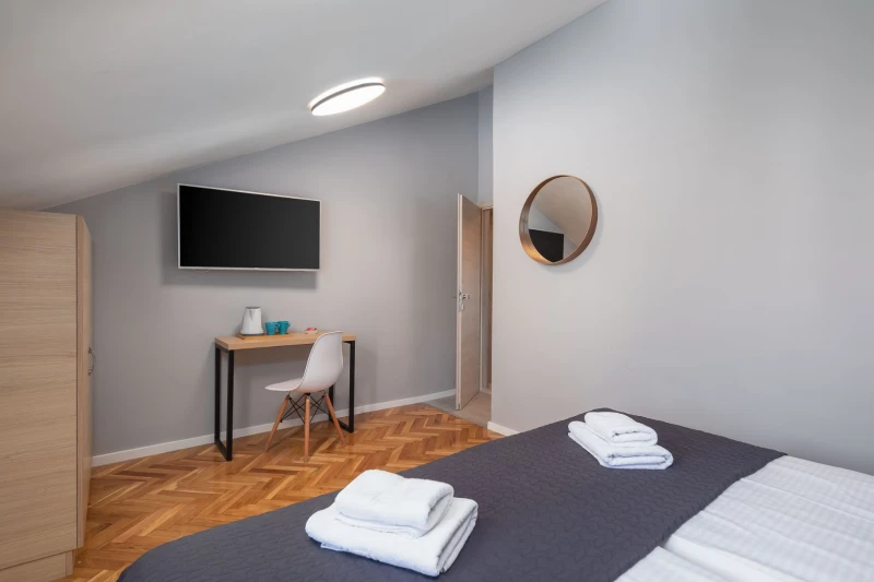 Double room with mountain view, Sobe