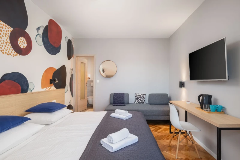 Double Room with Balcony and Sea View