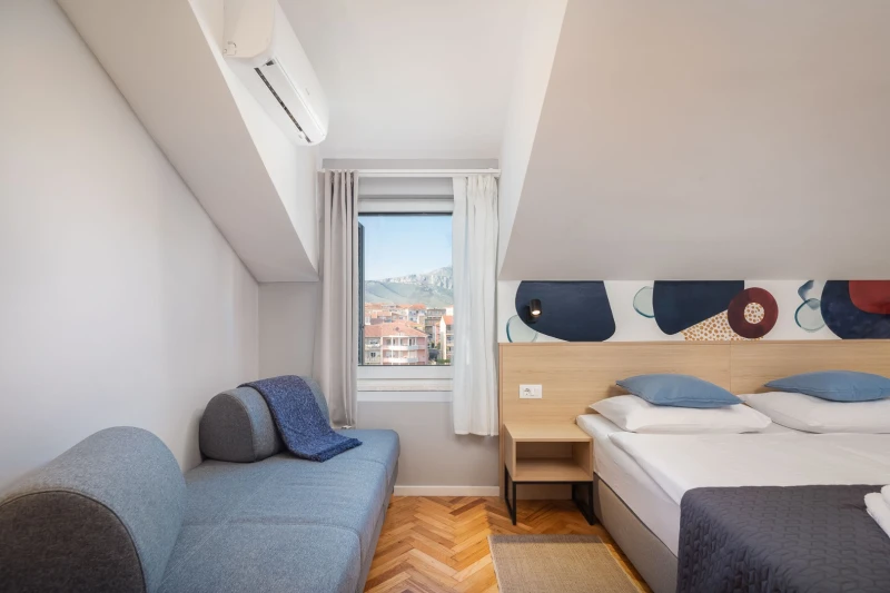 Double Room with Mountain View, Bedrooms
