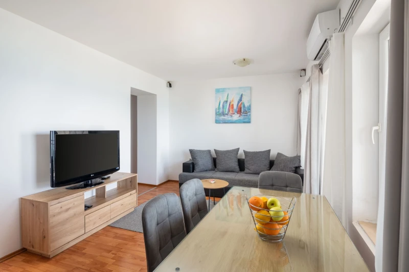 Apartment with Sea View 1, Dnevni boravak