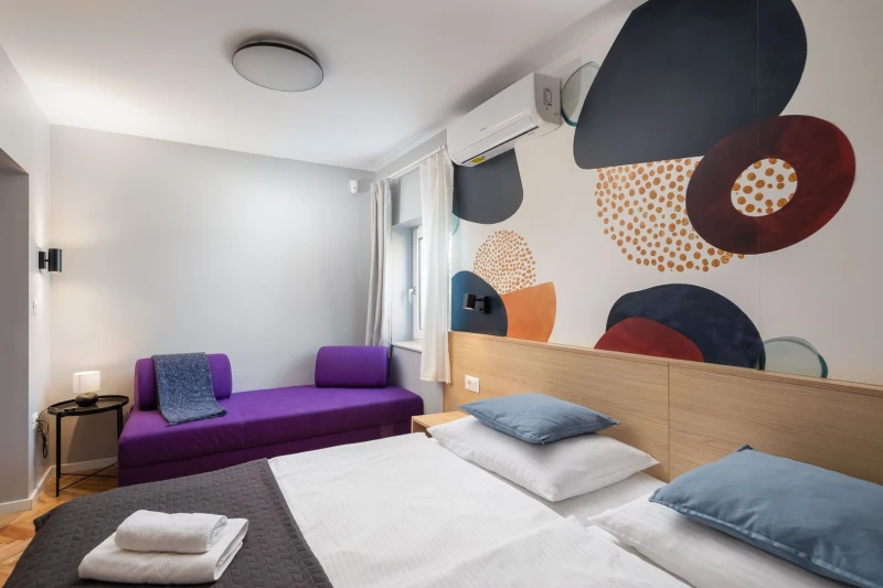 Double Room with Mountain View, Sobe