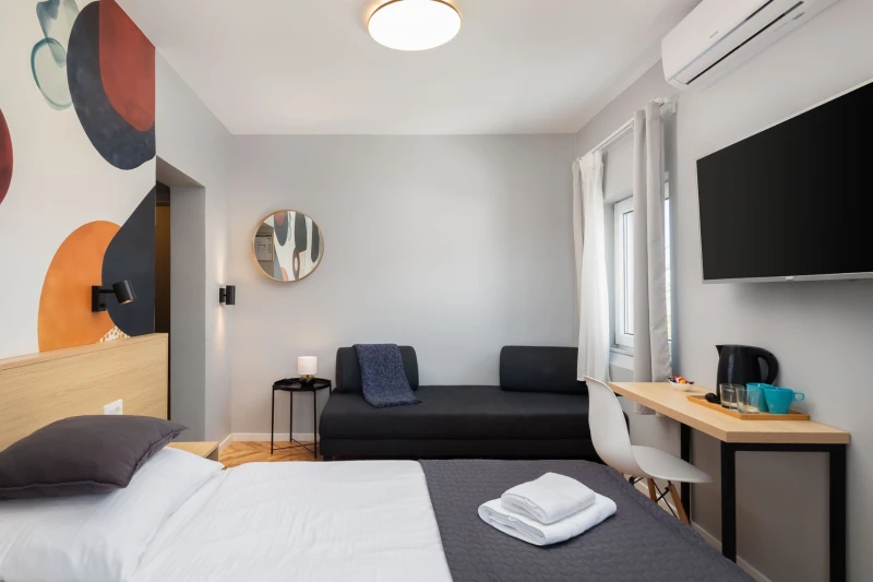 Double Room with Mountain View, Bedrooms