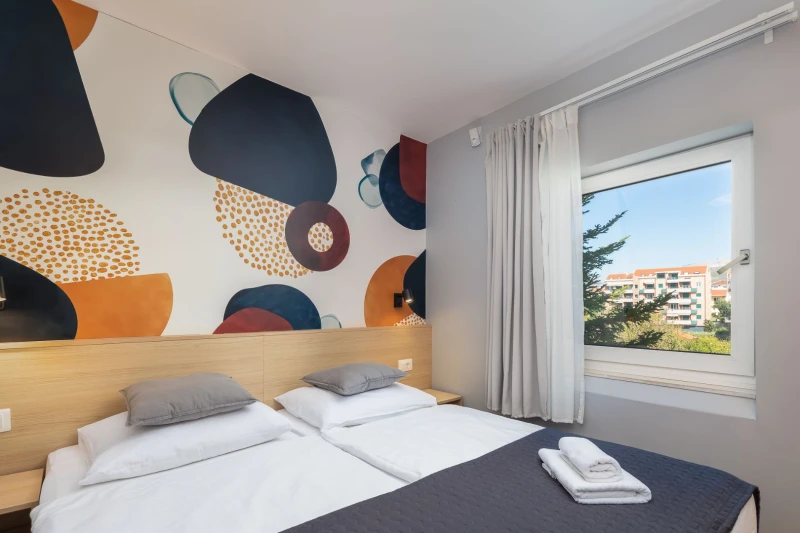 Double room with mountain view, Sobe