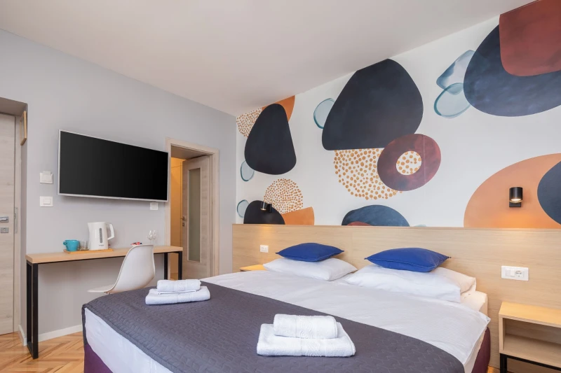 Double Room with Sea View, Sobe