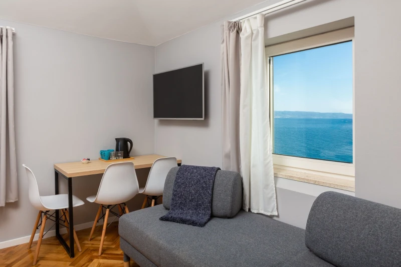 Studio with Sea View, Sobe