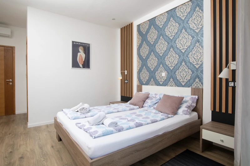 Double Room with Pool View .3, Bedrooms