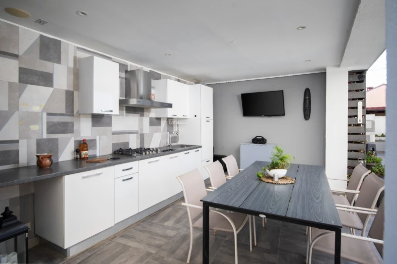 Double Room with Garden View 5, Kitchen