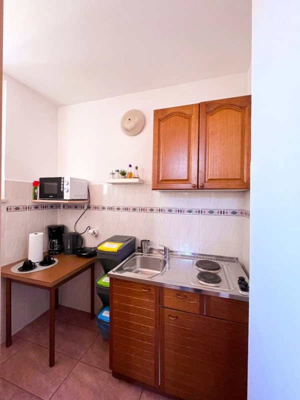 Summer Escape: Room with sea view terrace, Kuhinja