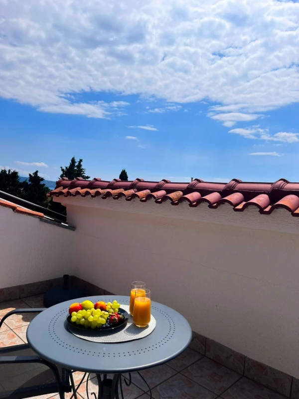 Summer Escape: Room with sea view terrace, Dnevni boravak