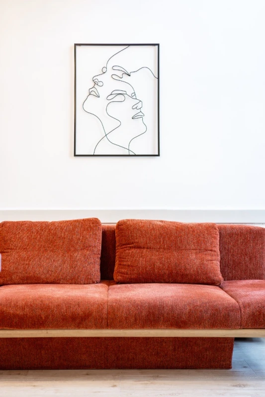 Kleopatra, Wohnzimmer