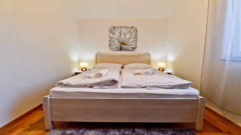 Villa Pinia, Zimmer