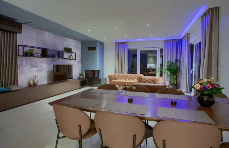 Villa Allegra, Living room