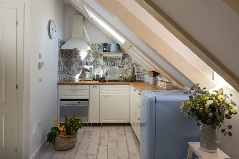 Deluxe one bedroom Suite, Cucina