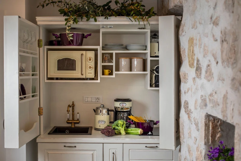 Deluxe Studio room, Cucina