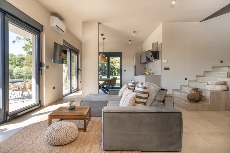 Villa Zidine, Wohnzimmer