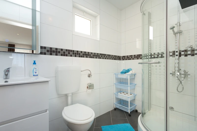 Superior studio with balcony, Badezimmer / WC