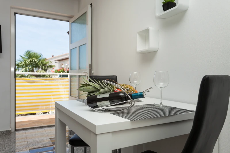 Superior studio with balcony, Wohnzimmer