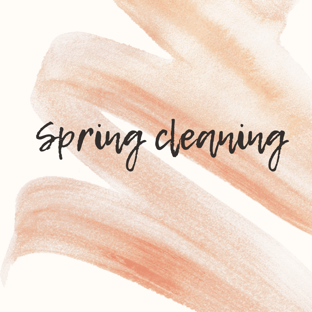 Spring cleaning