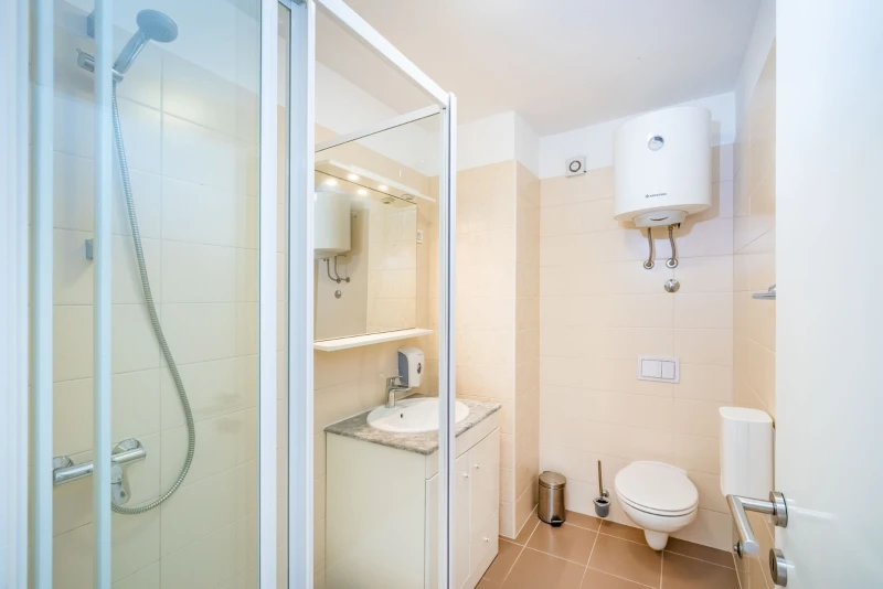 Apartment A2, Bathroom / WC