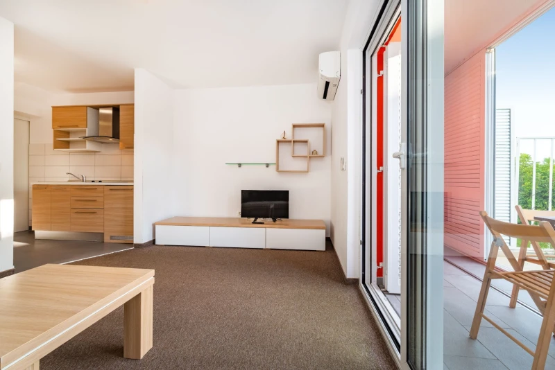 Apartment B2, Living room