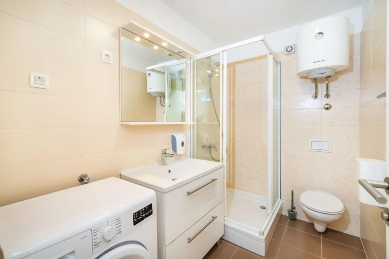 Apartment B2, Bathroom / WC