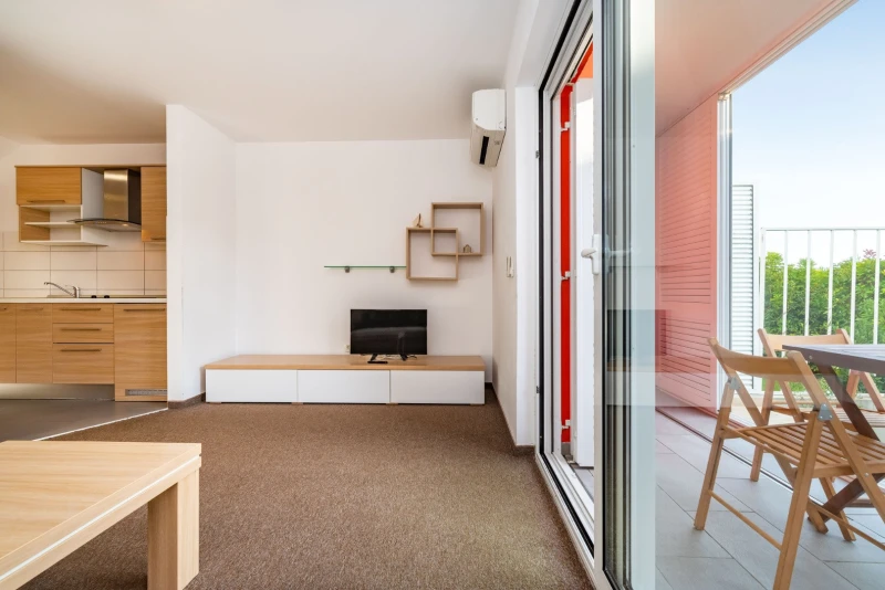 Apartment B2, Living room