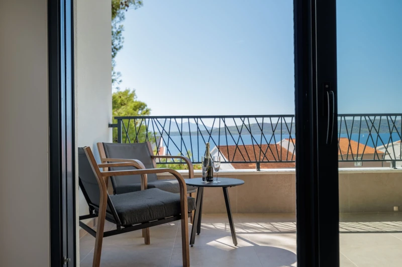 Vista Mare Apartments - A4, Balkon / terasa