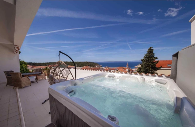Luxury apartments with outdoor pool