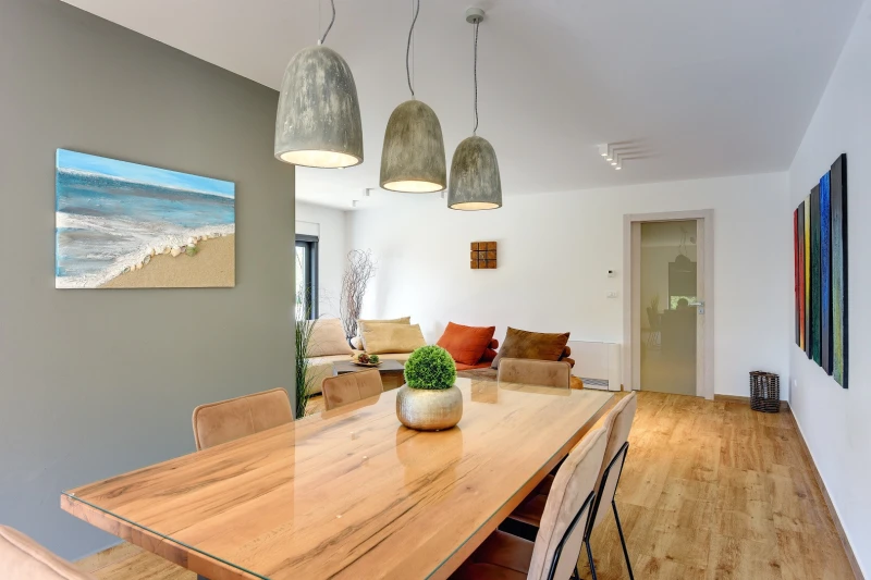 Villa Momare, Wohnzimmer
