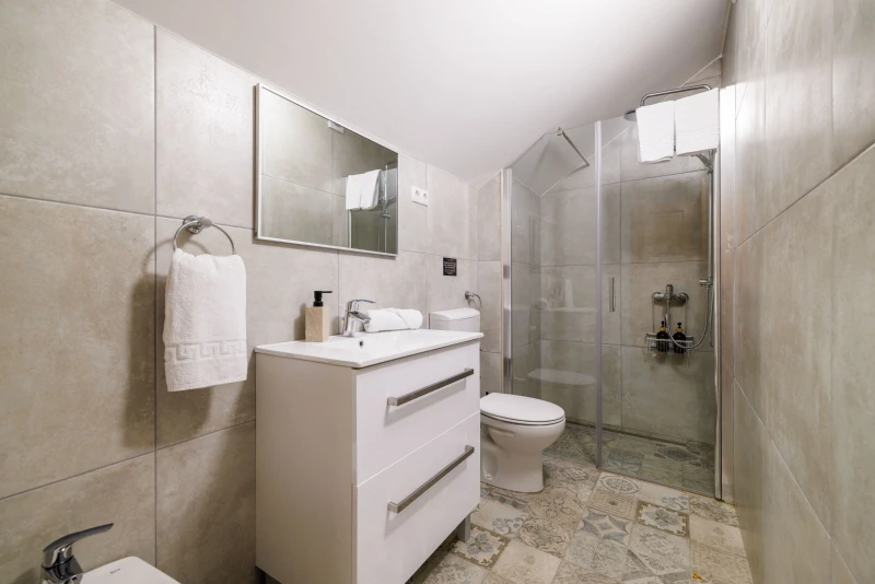 Casa Tilia - rustikalna kamena kuća s bazenom, Kupaonica / wc