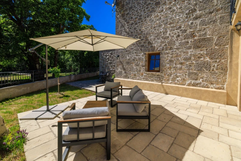Casa Tilia - rustikalna kamena kuća s bazenom, Casa Tilia - rustikalna kamena kuća s bazenom, Ledenice