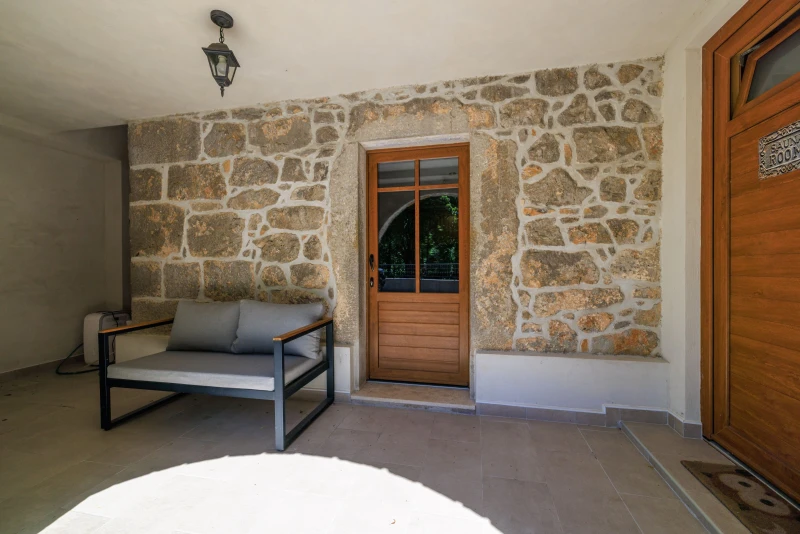 Casa Tilia - rustikalna kamena kuća s bazenom, Balkon / terasa