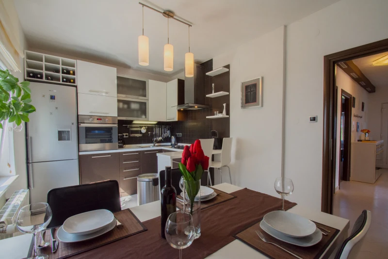 Apartman Marija, Küche