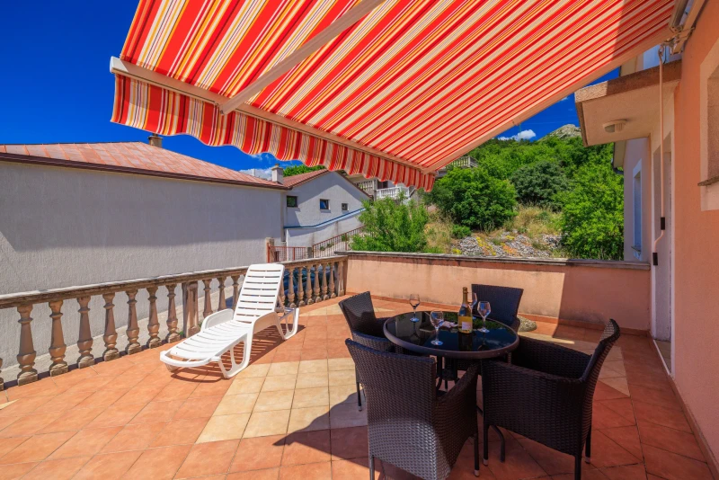 Apartman 4, Balkon / terasa