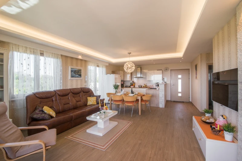 Villa Evelyn, Wohnzimmer