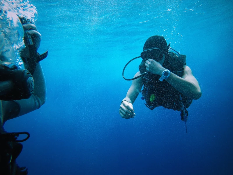 Diving
