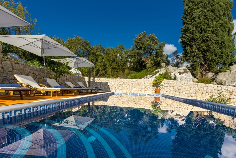 Luxury villa with private pool near Dubrovnik